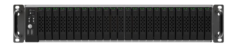 Zwei »rapidNAS JSS 224-8« mit je 24 Disk Bays bieten Limitis die nötige Flexibilität und Ausbaufähigkeit für den Storage-Bedarf seiner Kunden (Bild: N-Tec).